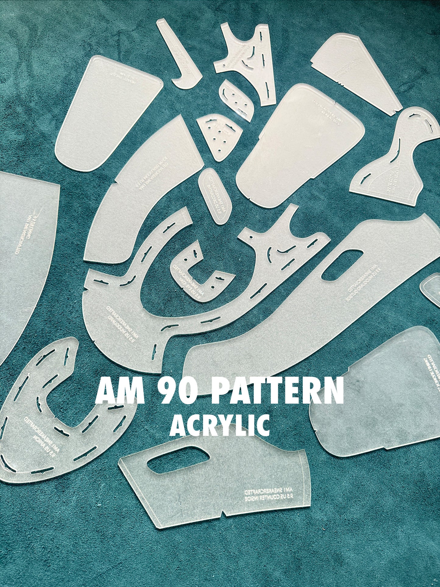 AIR MAX 90 Acrylic pattern for bespoke sneakers