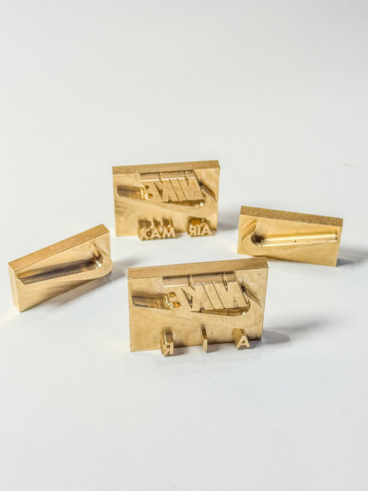 Air max 1 brass stamps