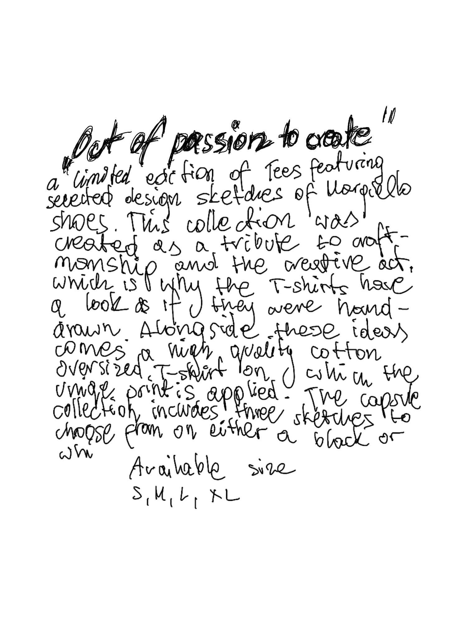 Mesh and Laces x Margiello AM1 concept tees white