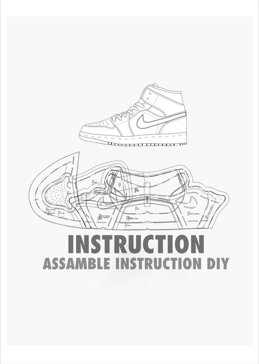 Digital Assemble instructions for AJ1 High Custom