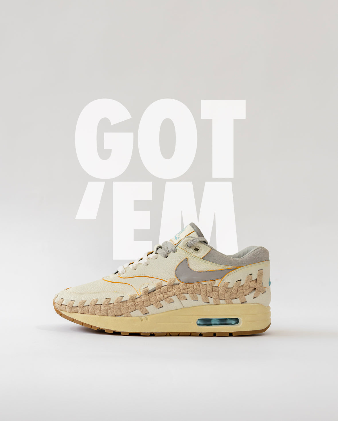Air max 1 woven union