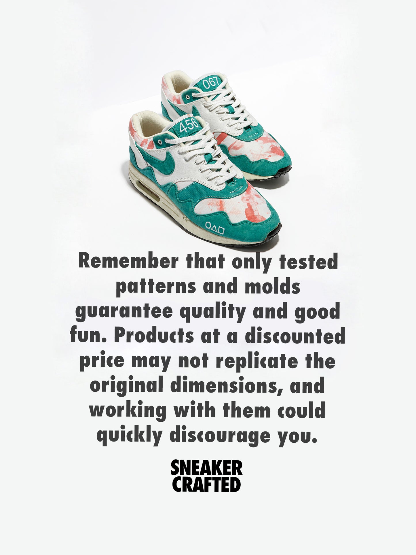 AIR MAX 1 PATTA digital pattern PDF, DXF, SVG files