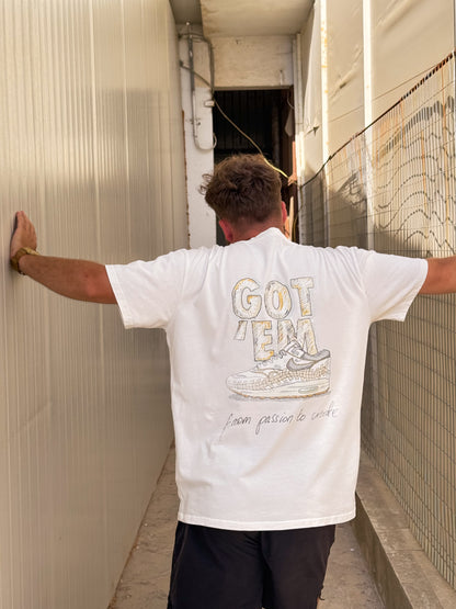 AM1 Woven concept tees