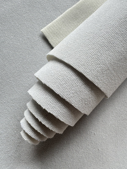 LIght gray lining fabric for bespoke sneakers