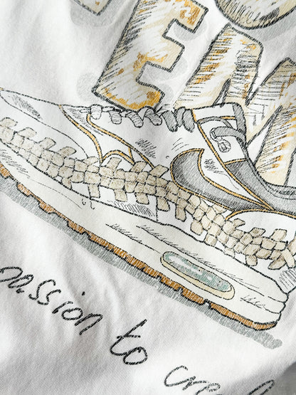 AM1 Woven concept tees