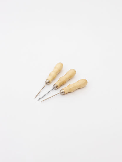 Set of 3 cobblers awl