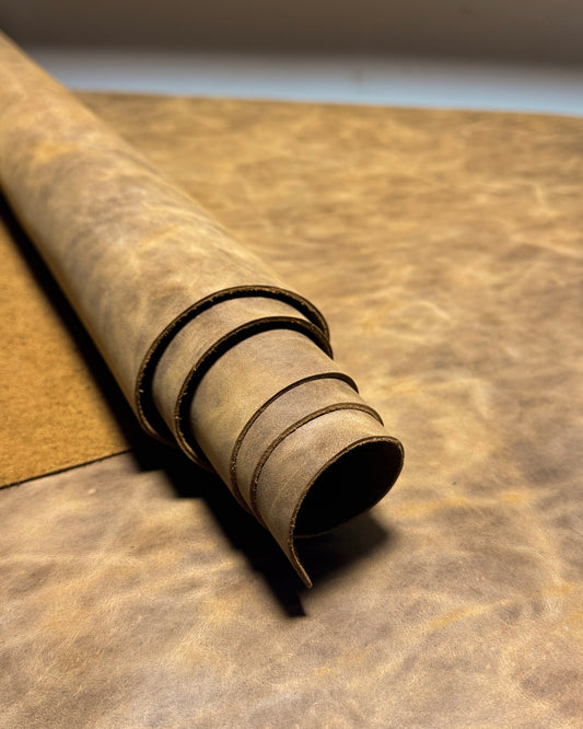 Crazy horse leather brown