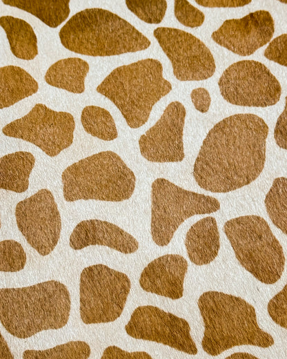 Pony hair leather-Giraffe type