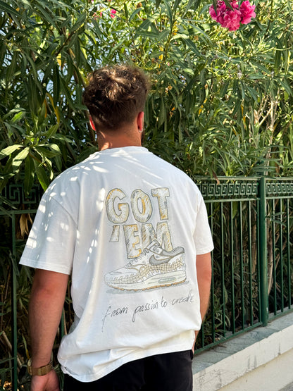 AM1 Woven concept tees