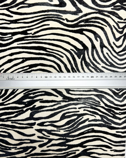 Pony hair leather-Zebra type