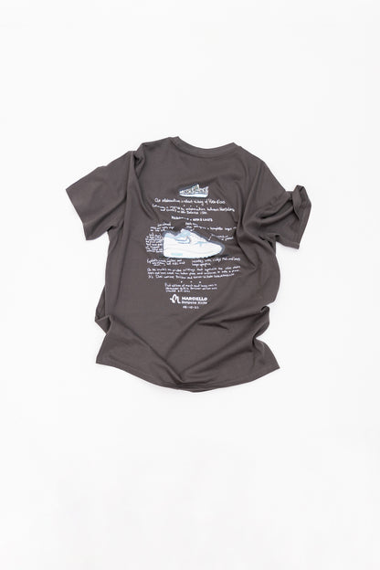 Mesh and Laces x Margiello AM1 concept tees Black