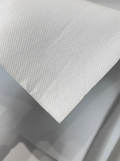 WHITE  FABRIC LINING HEAVY WEAVE