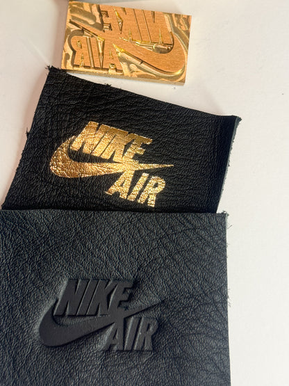 Air logo brass stamps