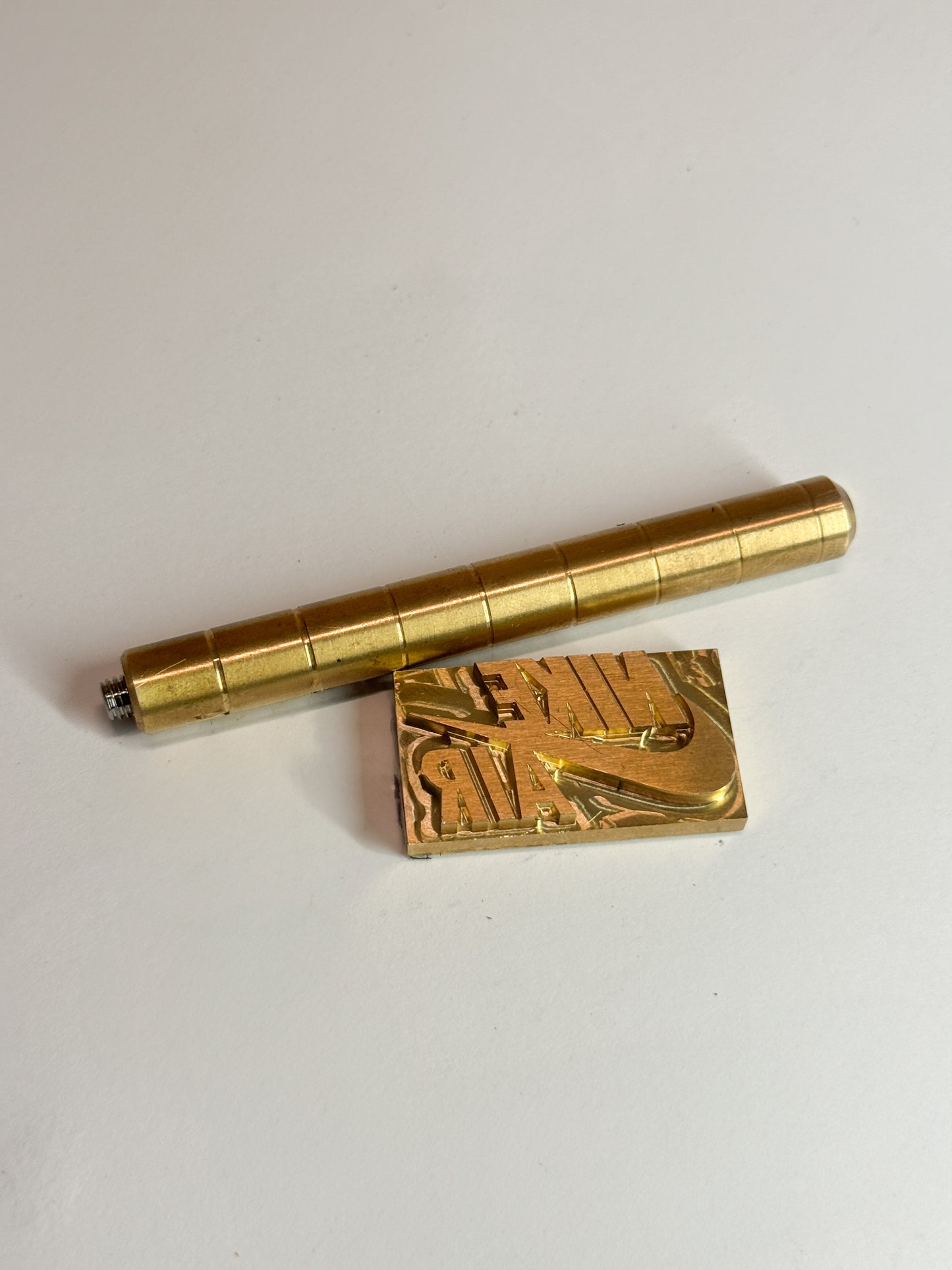 Air logo brass stamps