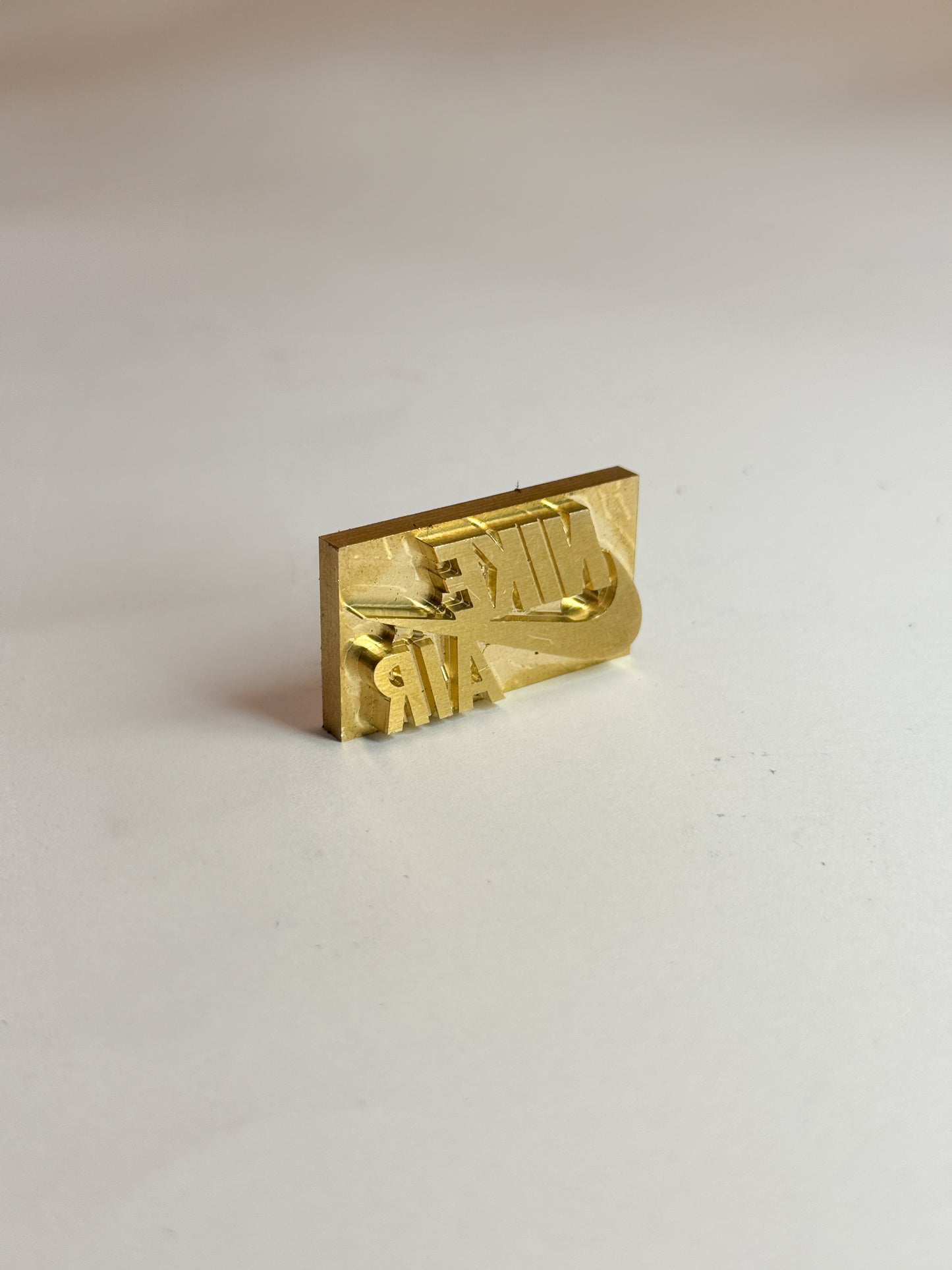 Air logo brass stamps