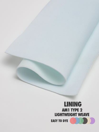 WHITE  FABRIC LINING LIGHT WEAVE 2.0