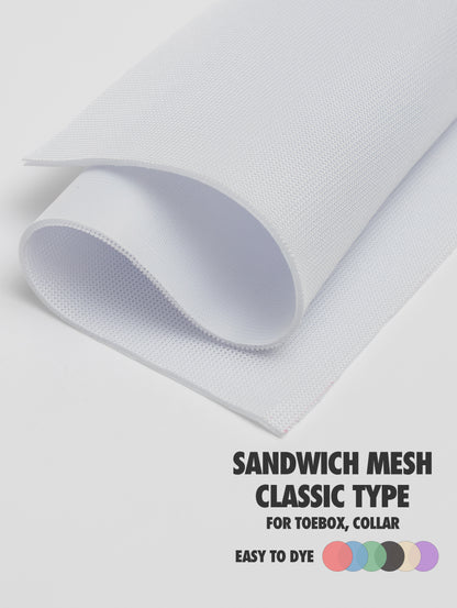 WHITE SANDWICH MESH CLASSIC