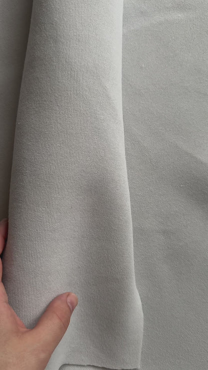 LIght gray lining fabric for bespoke sneakers