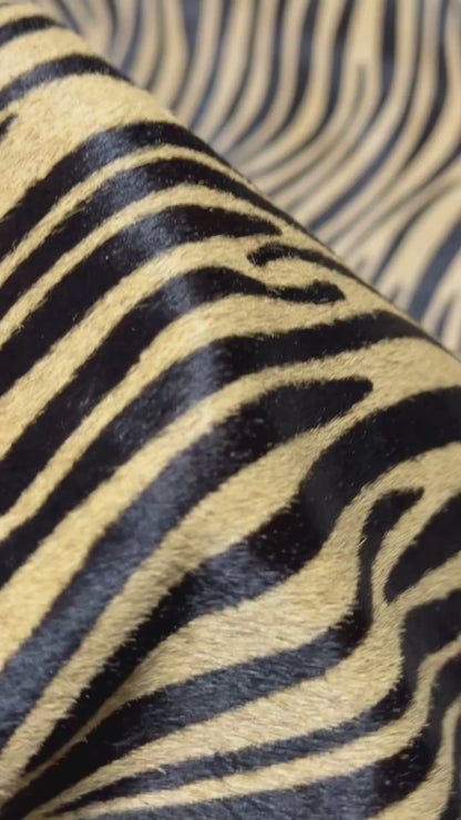 Pony hair leather-Tiger type