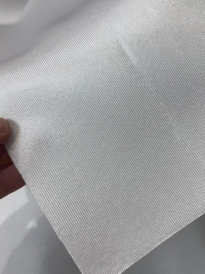 WHITE SATIN FABRIC LINING AM1 TYPE